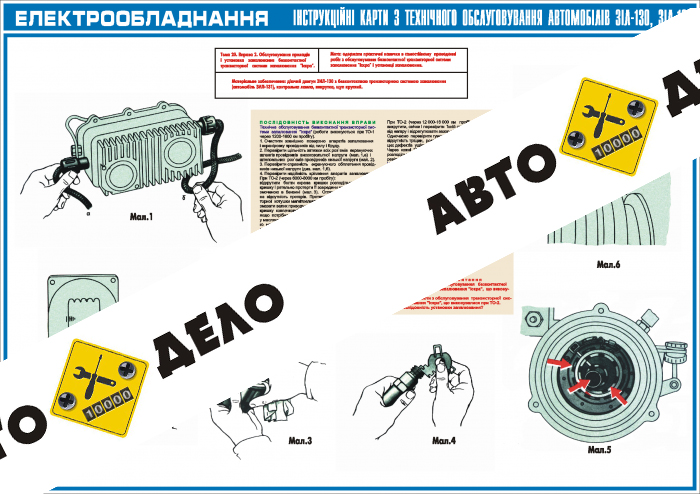 Электрооборудования. Обслуживание приборов и установка зажигания бесконтактной транзисторной системы зажигания 