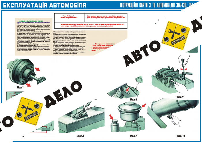 Эксплуатация автомобиля. Техническое обслуживание № 2