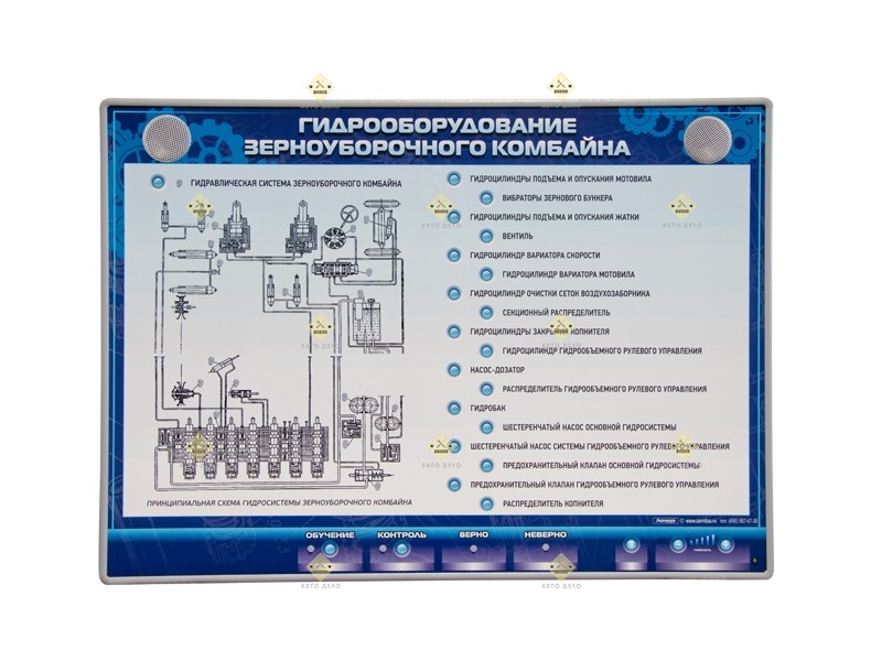 Гидрооборудование комбайна Дон Acros