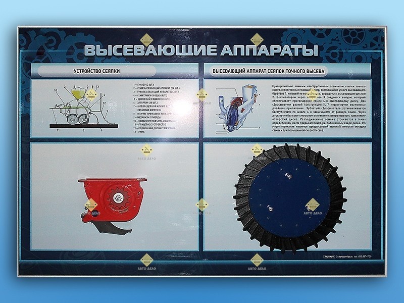 СТЕНД ВИСІВНІ АПАРАТИ