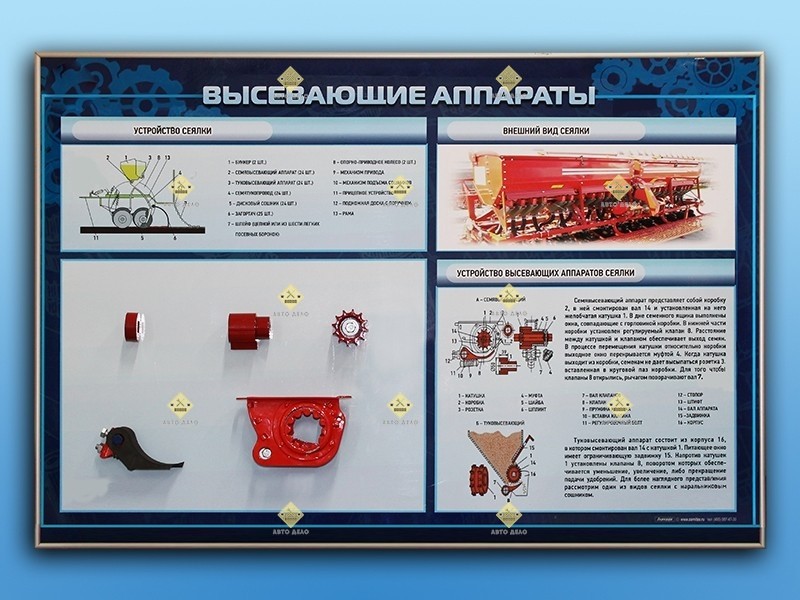 СТЕНД ВИСІВНІ АПАРАТИ
